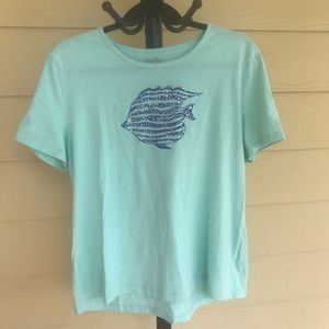 Coral bay tee shirt